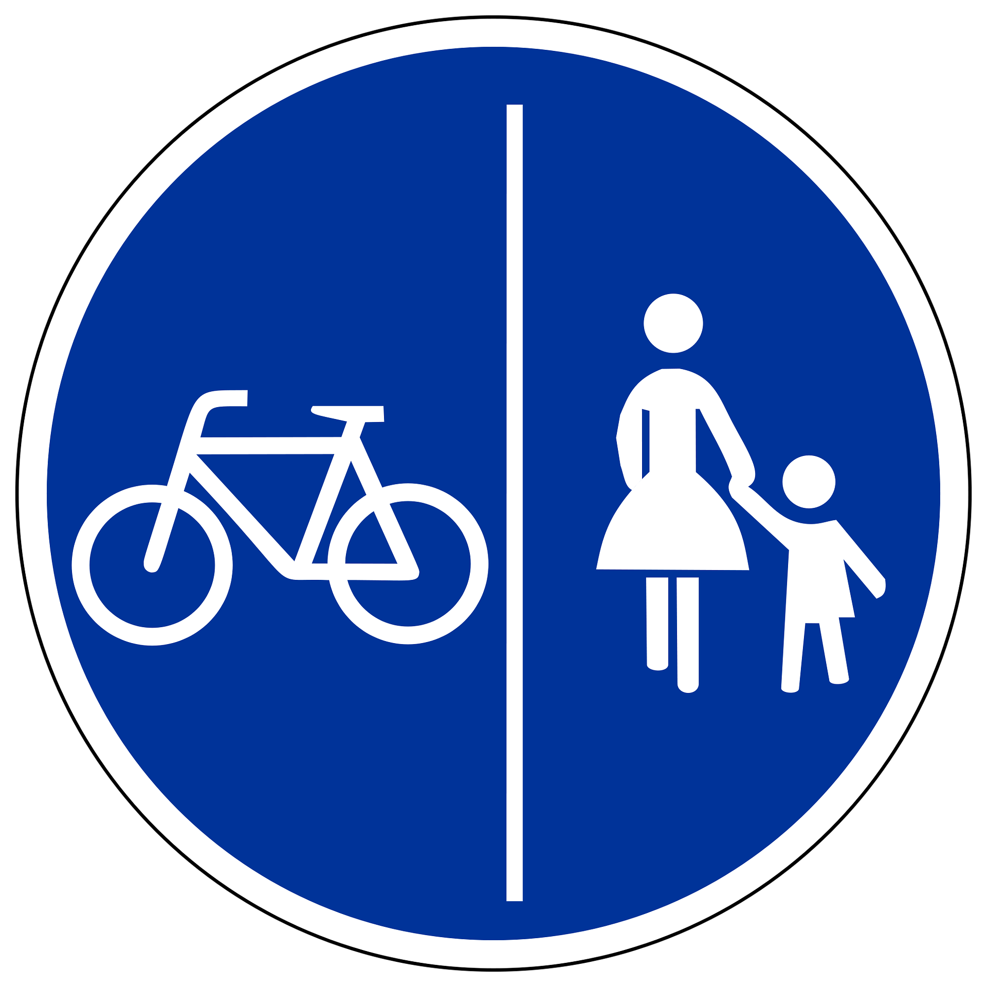 Schild Radfahrer